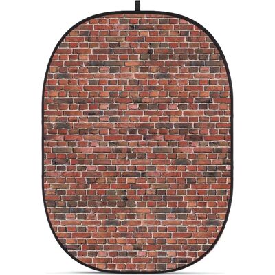 Godox CBA-WB0006 Wall Brick, hopfällbar bakgrund, 2 x 1,5m - Tegel 2 Godox CBA-WB0006 Wall Brick, hopfällbar bakgrund, 2 x 1,5m - Tegel 2
