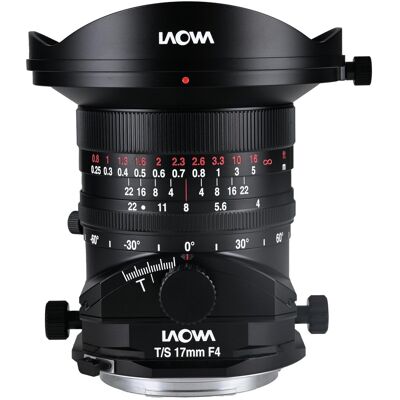 Laowa 17mm f/4 Zero-D Tilt-Shift för Fujifilm GFX Laowa 17mm f/4 Zero-D Tilt-Shift för Fujifilm GFX