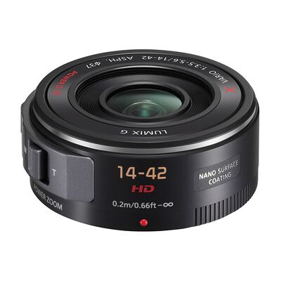 Panasonic Lumix G X Vario PZ 14-42mm f/3,5-5,6 Asph/Power OIS Svart (för Micro 4/3) Panasonic Lumix G X Vario PZ 14-42mm f/3,5-5,6 Asph/Power OIS Svart (för Micro 4/3)