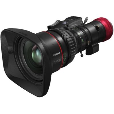 Canon CN7x17 KAS T 17-120mm T/2,95-3,9, cine servo till PL-fattning Canon CN7x17 KAS T 17-120mm T/2,95-3,9, cine servo till PL-fattning