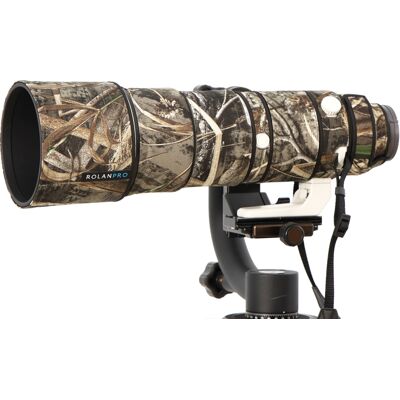 RolanPro camouflageklädsel till Sony FE 200-600/5,6-6,3 G OSS, för E-fattning (fullformat) RolanPro camouflageklädsel till Sony FE 200-600/5,6-6,3 G OSS, för E-fattning (fullformat)