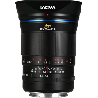 Laowa Argus 28mm f/1,2 FF för Canon RF (fullformat) Laowa Argus 28mm f/1,2 FF för Canon RF (fullformat)