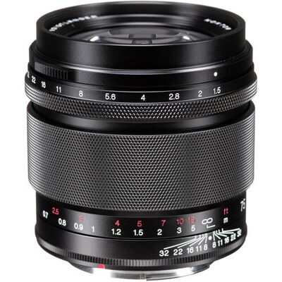 Voigtländer Nokton 75mm f/1,5 svart, för Canon RF-fattning Voigtländer Nokton 75mm f/1,5 svart, för Canon RF-fattning
