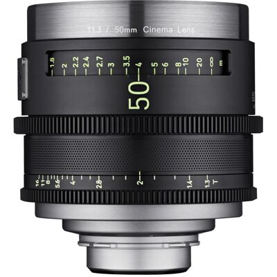 Samyang Xeen Meister 50mm T1.3 Canon EF - Kameralinse Samyang Xeen Meister 50mm T1.3 Canon EF - Kameralinse