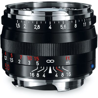 Carl Zeiss Sonnar T* 50mm f/1,5 ZM svart Carl Zeiss Sonnar T* 50mm f/1,5 ZM svart