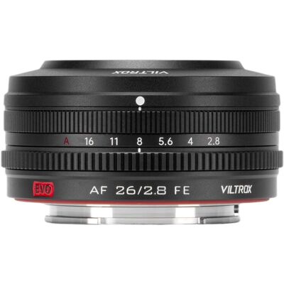 Viltrox AF 26mm f/2,8 EVO för Sony (fullformat) Viltrox AF 26mm f/2,8 EVO för Sony (fullformat)