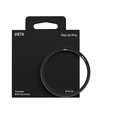 Urth 49-55mm Step-Up Ring Lens Filter Adapter Urth 49-55mm Step-Up Ring Lens Filter Adapter