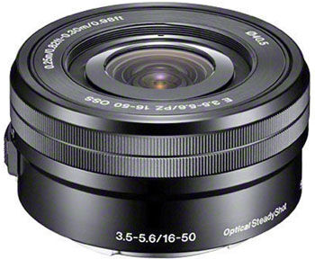 Sony E PZ 16-50/3,5-5,6 OSS, Sony E-fattning (APS-C) Sony E PZ 16-50/3,5-5,6 OSS, Sony E-fattning (APS-C)