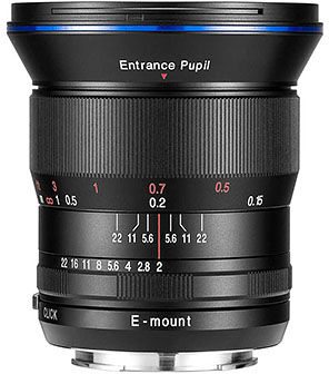 Laowa 15/2,0 Zero-D, för Sony E-fattning (fullformat) Laowa 15/2,0 Zero-D, för Sony E-fattning (fullformat)