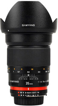 Samyang MF 35/1,4 AS UMC för Sony E-fattning (fullformat) Samyang MF 35/1,4 AS UMC för Sony E-fattning (fullformat)