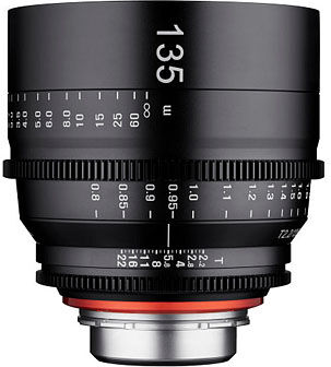 Samyang Xeen 135mm T2,2 Sony E-fattning Samyang Xeen 135mm T2,2 Sony E-fattning