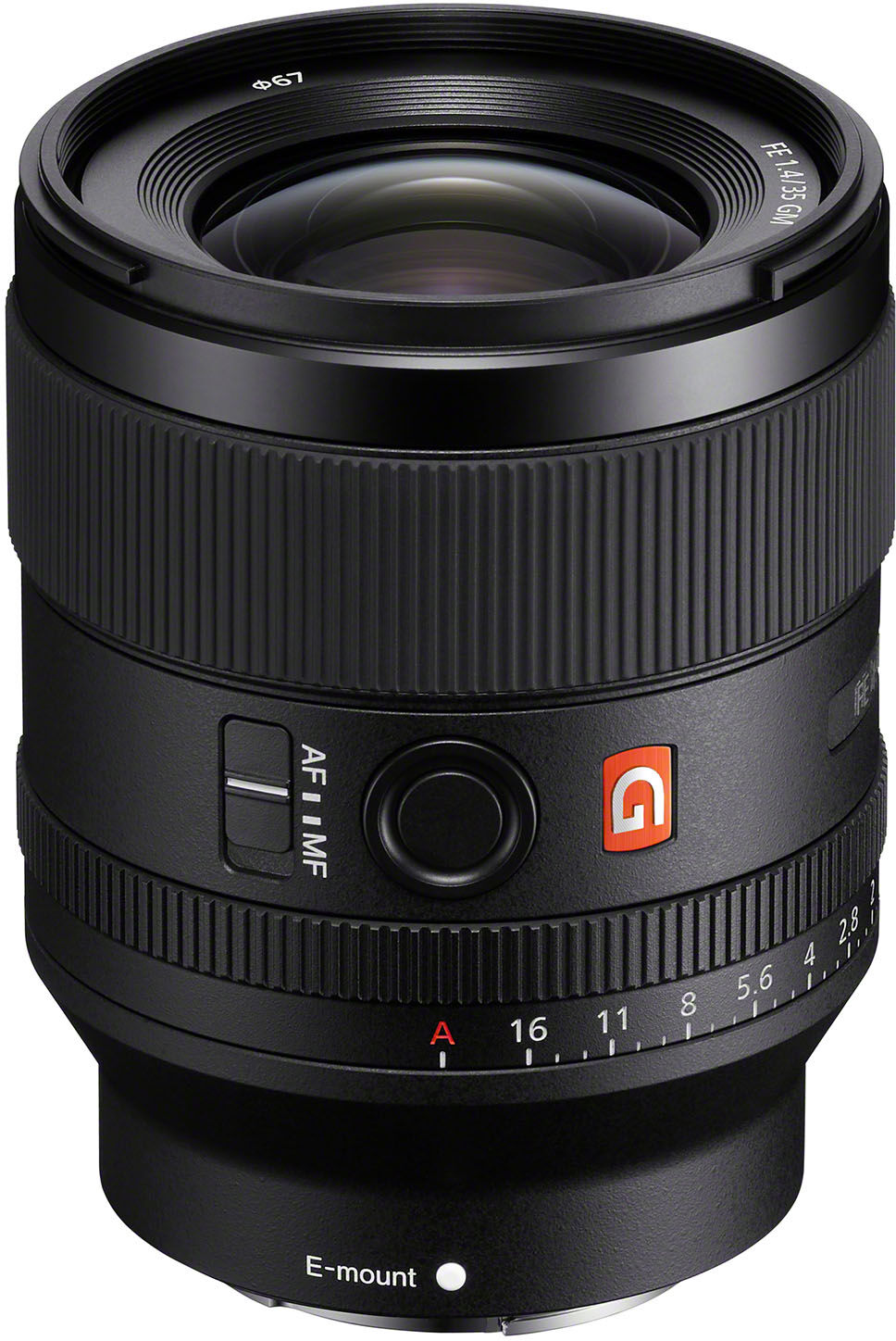 Sony FE 35/1,4 GM, för E-fattning (fullformat) Sony FE 35/1,4 GM, för E-fattning (fullformat)