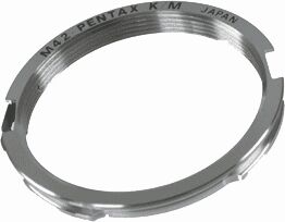 Pentax K-adapter för M42 skruvgänga till Pentax K-bajonett Pentax K-adapter för M42 skruvgänga till Pentax K-bajonett