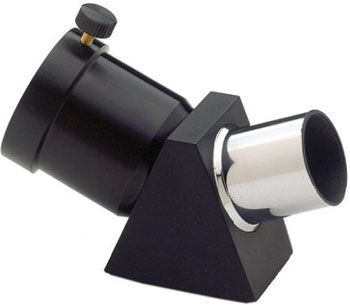 Celestron Diagonal 45°, för 1,25" okularfäste - ger rättvänd bild Celestron Diagonal 45°, för 1,25" okularfäste - ger rättvänd bild