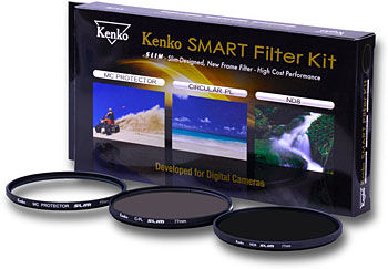 Kenko Smart filterset 37mm (3 st olika filter) Kenko Smart filterset 37mm (3 st olika filter)