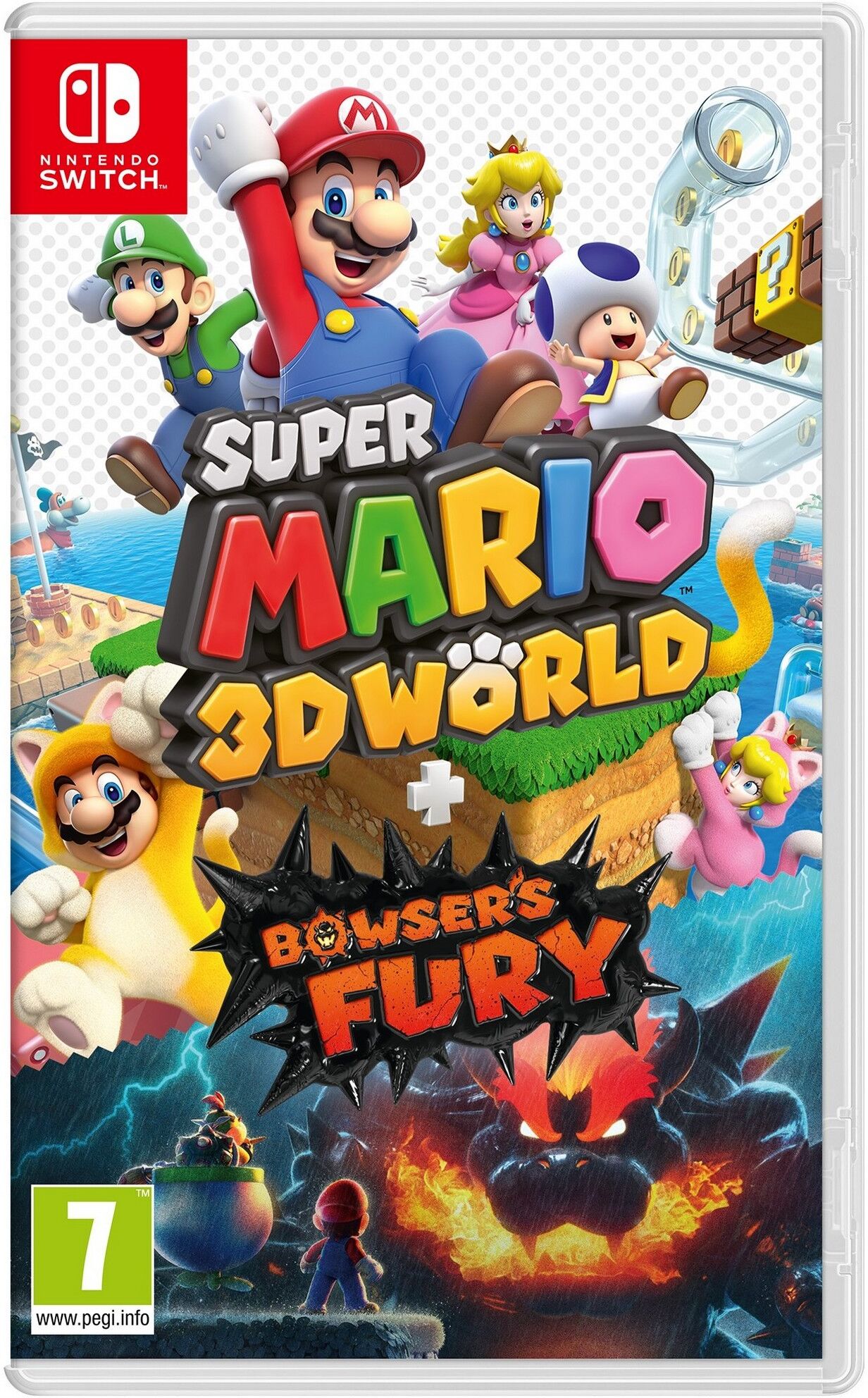 Nintendo Super Mario 3D World + Bowsers Fury - Switch Nintendo Super Mario 3D World + Bowsers Fury - Switch