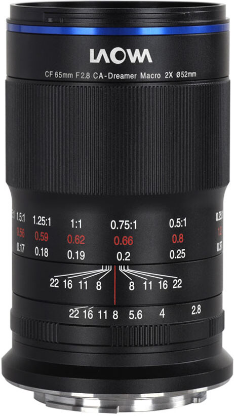 Laowa CF 65/2,8 Macro 2:1, för Panasonic L-fattning (APS-C-sensor) Laowa CF 65/2,8 Macro 2:1, för Panasonic L-fattning (APS-C-sensor)