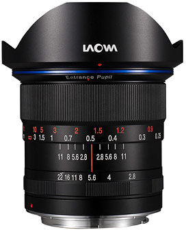 Laowa 12/2,8 Zero-D för Sony A-fattning (fullformat) Laowa 12/2,8 Zero-D för Sony A-fattning (fullformat)