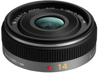 Panasonic Lumix G 14/2,5 Asph (för Micro 4/3) Panasonic Lumix G 14/2,5 Asph (för Micro 4/3)