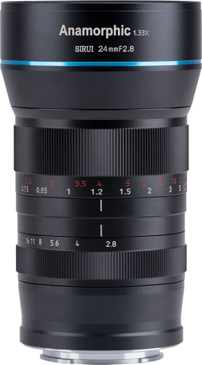 Sirui 24/2,8 Anamorphic 1,33X, för Nikon Z-fattning (APS-C)