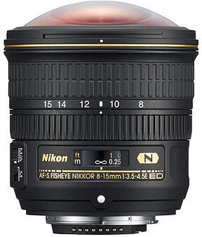 Nikon AF-S Fisheye 8-15/3,5-4,5E ED Nikon AF-S Fisheye 8-15/3,5-4,5E ED