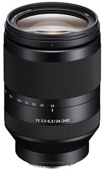 Sony FE 24-240/3,5-6,3 OSS, för Sony E-fattning (fullformat) Sony FE 24-240/3,5-6,3 OSS, för Sony E-fattning (fullformat)