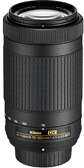 Nikon AF-P DX 70-300/4,5-6,3G ED Nikon AF-P DX 70-300/4,5-6,3G ED