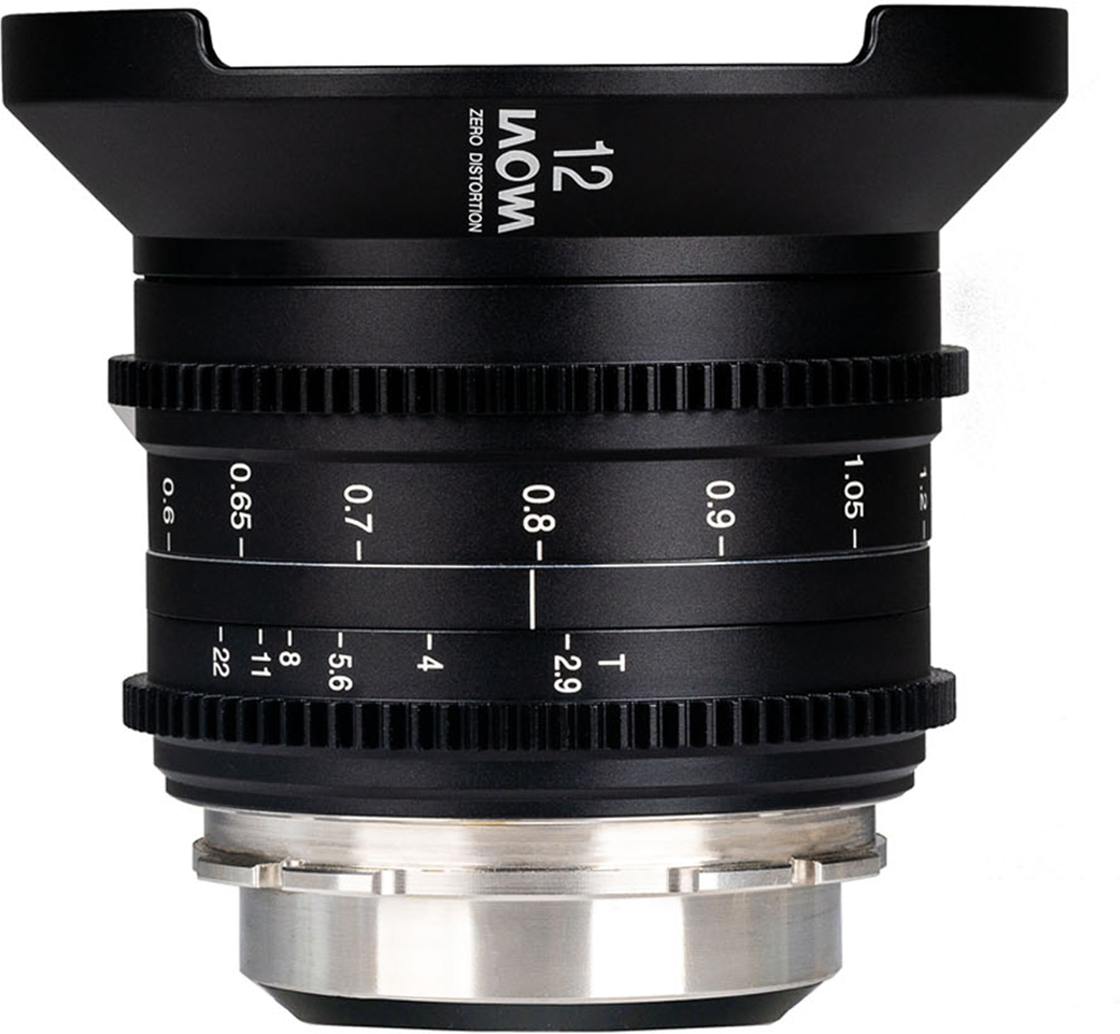 Laowa 12mm T2,9 Zero-D Cine, PL-fattning