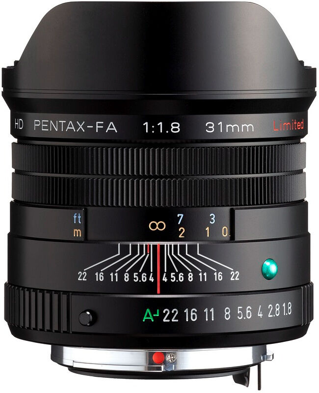 Pentax HD-FA 31/1,8 Limited, svart Pentax HD-FA 31/1,8 Limited, svart
