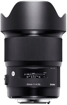 Sigma 20/1,4 DG HSM Art för Sony E-fattning Sigma 20/1,4 DG HSM Art för Sony E-fattning