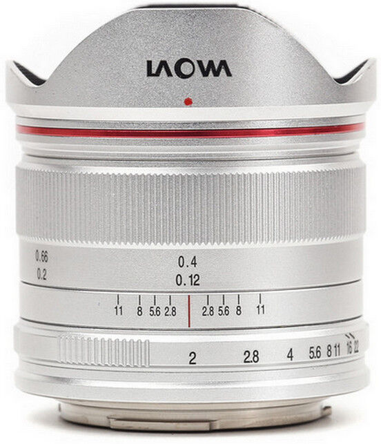 Laowa 7,5/2 för Micro 4/3 (MFT), Silver Laowa 7,5/2 för Micro 4/3 (MFT), Silver