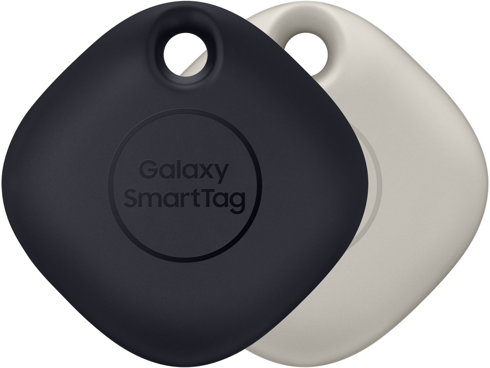 Samsung Galaxy SmartTag 2-pack - Svart & Beige