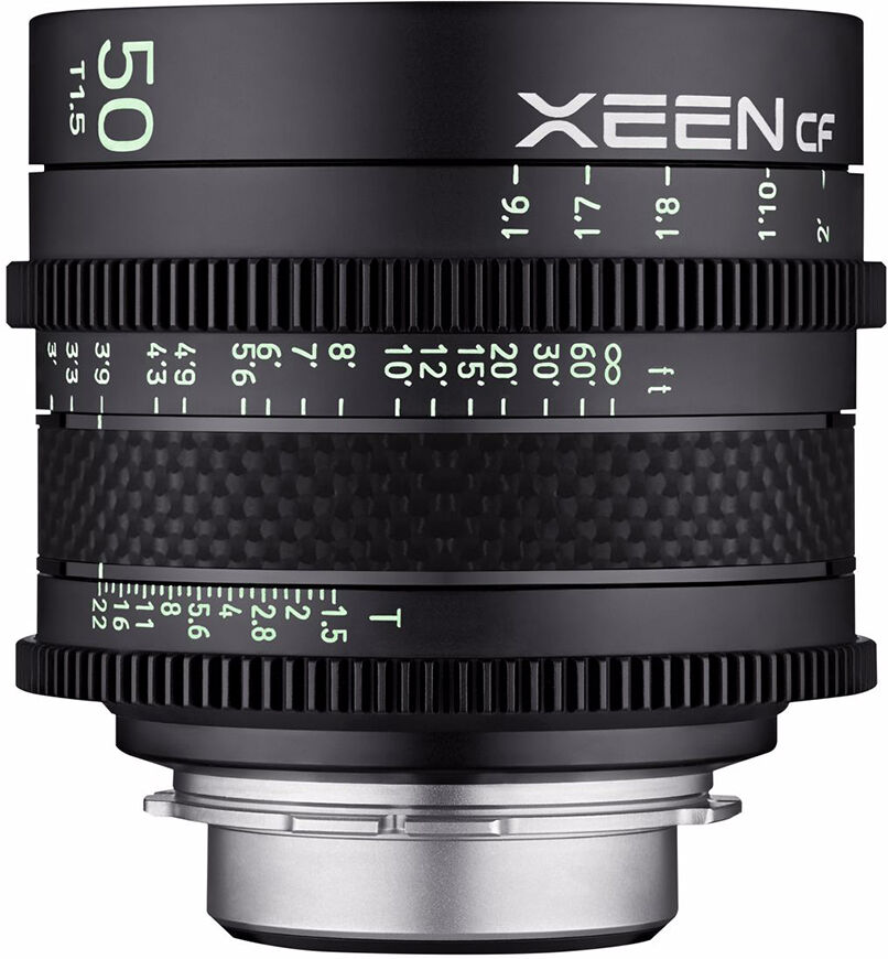 Samyang Xeen CF 50mm T1,5 för Sony E-fattning Samyang Xeen CF 50mm T1,5 för Sony E-fattning