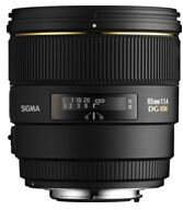 Sigma EX 85/1,4 DG HSM till Nikon