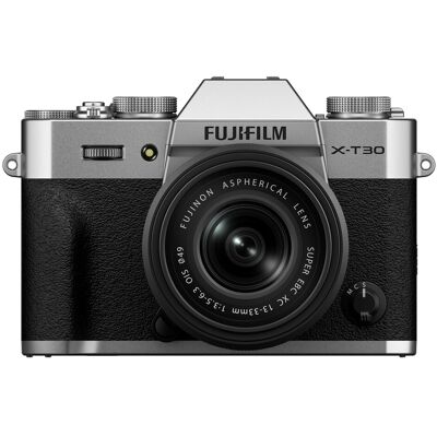 Fujifilm X-T30 III kamerahus - Silver + Fujinon XC 13-33mm f/3,5-6,3 OIS Fujifilm X-T30 III kamerahus - Silver + Fujinon XC 13-33mm f/3,5-6,3 OIS