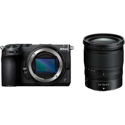 Nikon Z5 IIC kamerahus - Svart + Nikkor Z 24-70mm f/4 S Nikon Z5 IIC kamerahus - Svart + Nikkor Z 24-70mm f/4 S