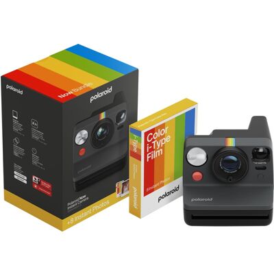 Polaroid Now Gen 3, paket med färgfilm - Svart Polaroid Now Gen 3, paket med färgfilm - Svart