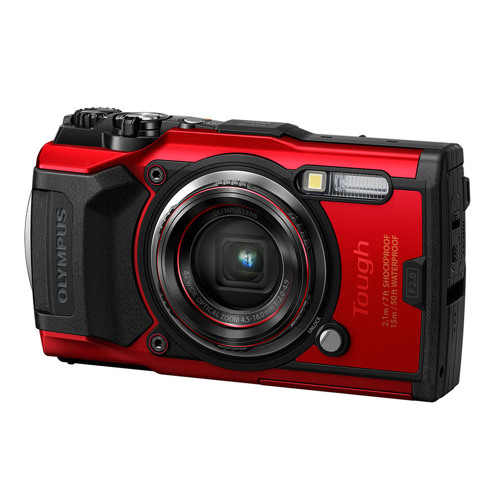 Olympus Tough TG-6, röd Olympus Tough TG-6, röd