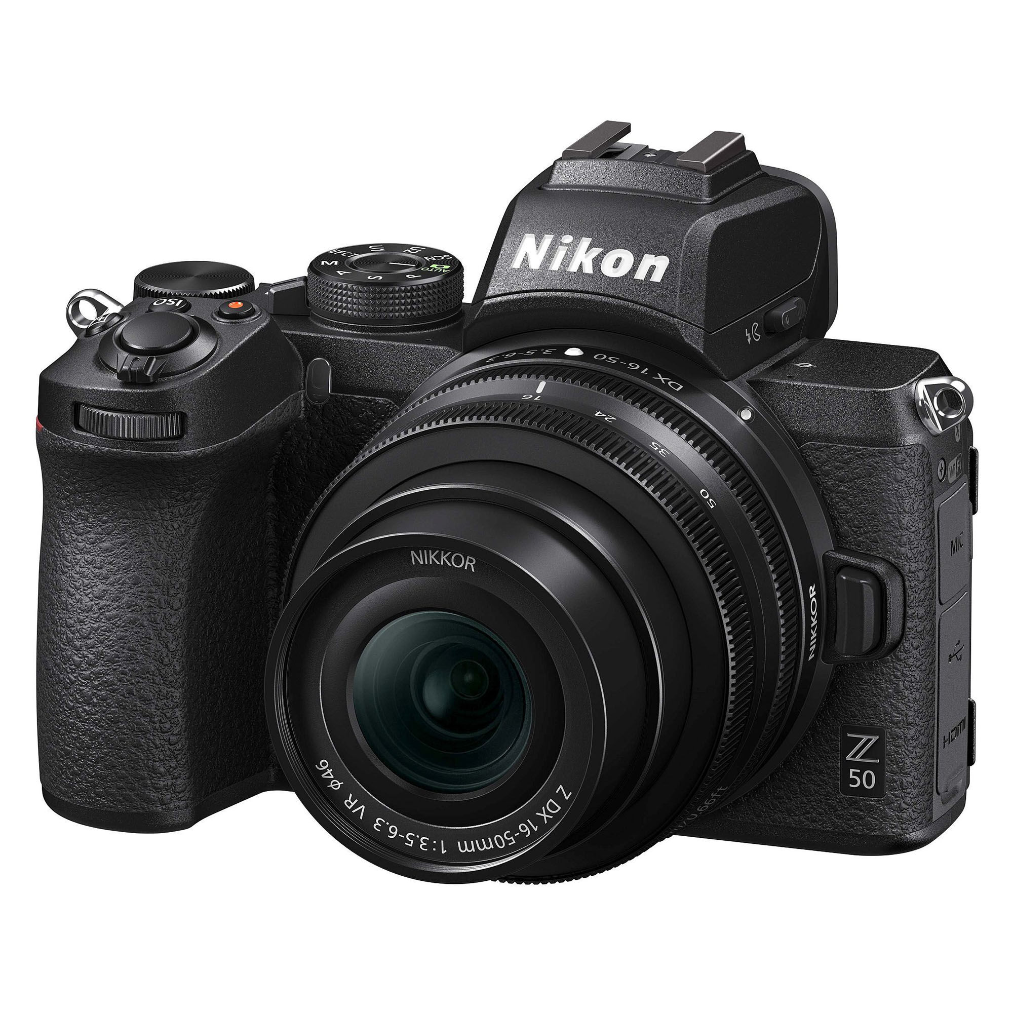 Nikon Z50 kamerahus + Z DX 16-50/3,5-6,3 VR Nikon Z50 kamerahus + Z DX 16-50/3,5-6,3 VR