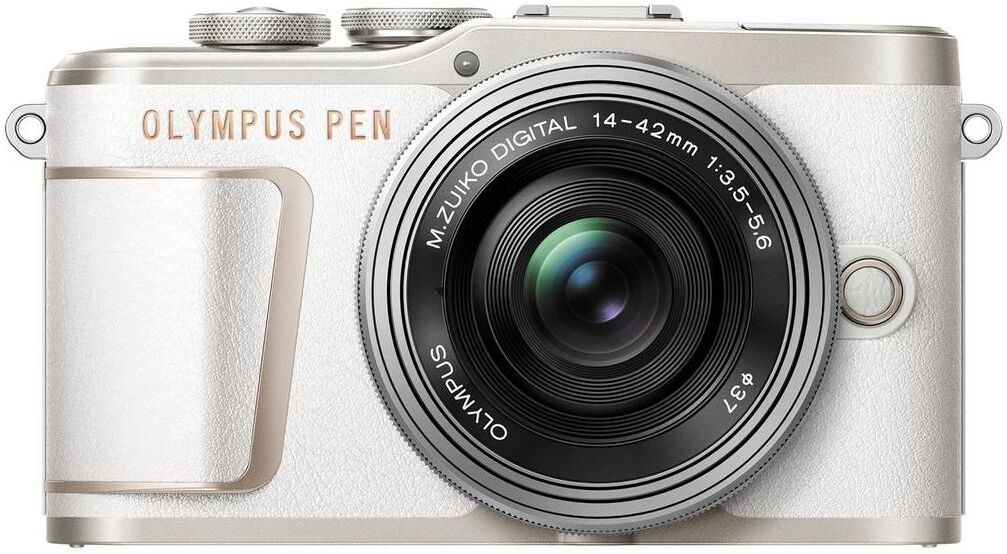 Olympus E-PL10 + M.Zuiko Digital ED 14-42/3,5-5,6 pancake EZ Zoom Kit - Vit Olympus E-PL10 + M.Zuiko Digital ED 14-42/3,5-5,6 pancake EZ Zoom Kit - Vit