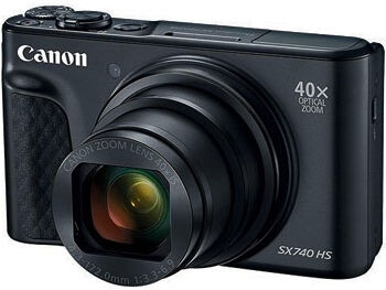 Canon PowerShot SX740 HS svart Canon PowerShot SX740 HS svart