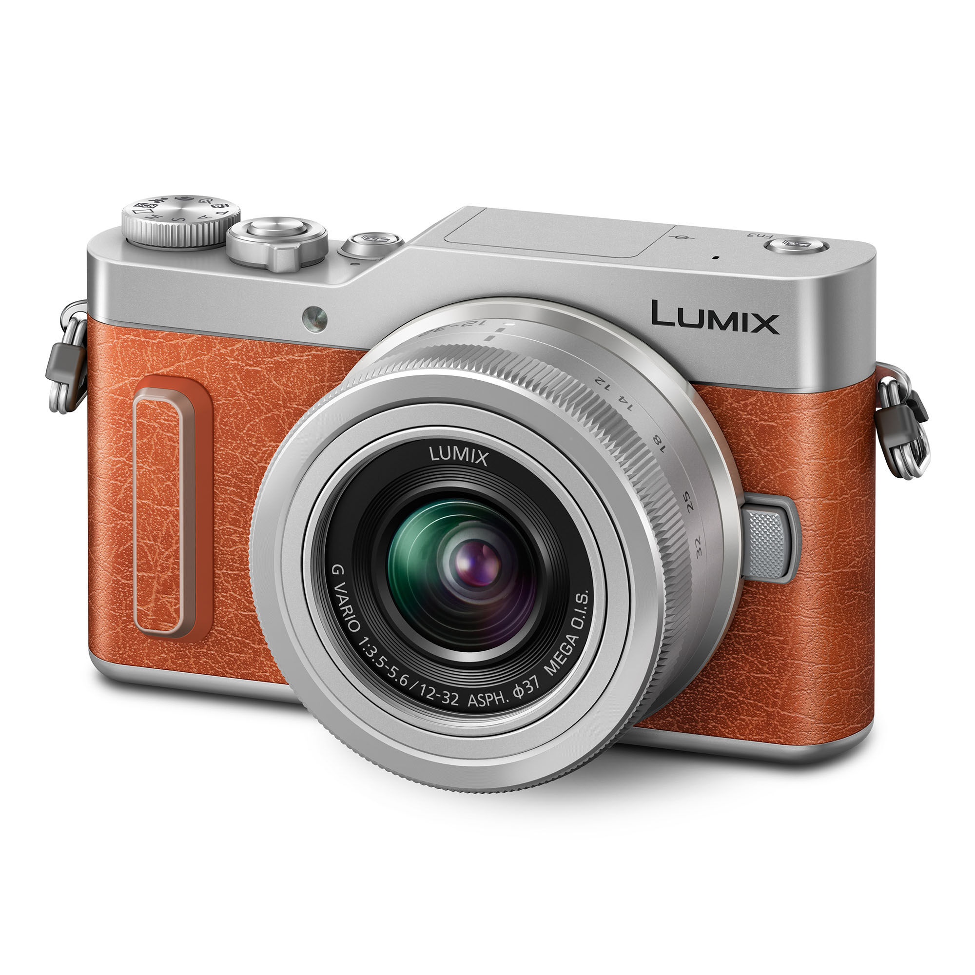 Panasonic Lumix DMC-GX880 kamerahus brunt +  G Vario 12-32/3,5-5,6 O.I.S Panasonic Lumix DMC-GX880 kamerahus brunt +  G Vario 12-32/3,5-5,6 O.I.S