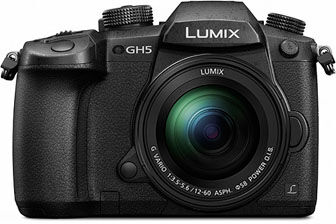 Panasonic Lumix DC-GH5 kamerahus + G Vario 12-60/3,5-5,6 Power OIS Panasonic Lumix DC-GH5 kamerahus + G Vario 12-60/3,5-5,6 Power OIS