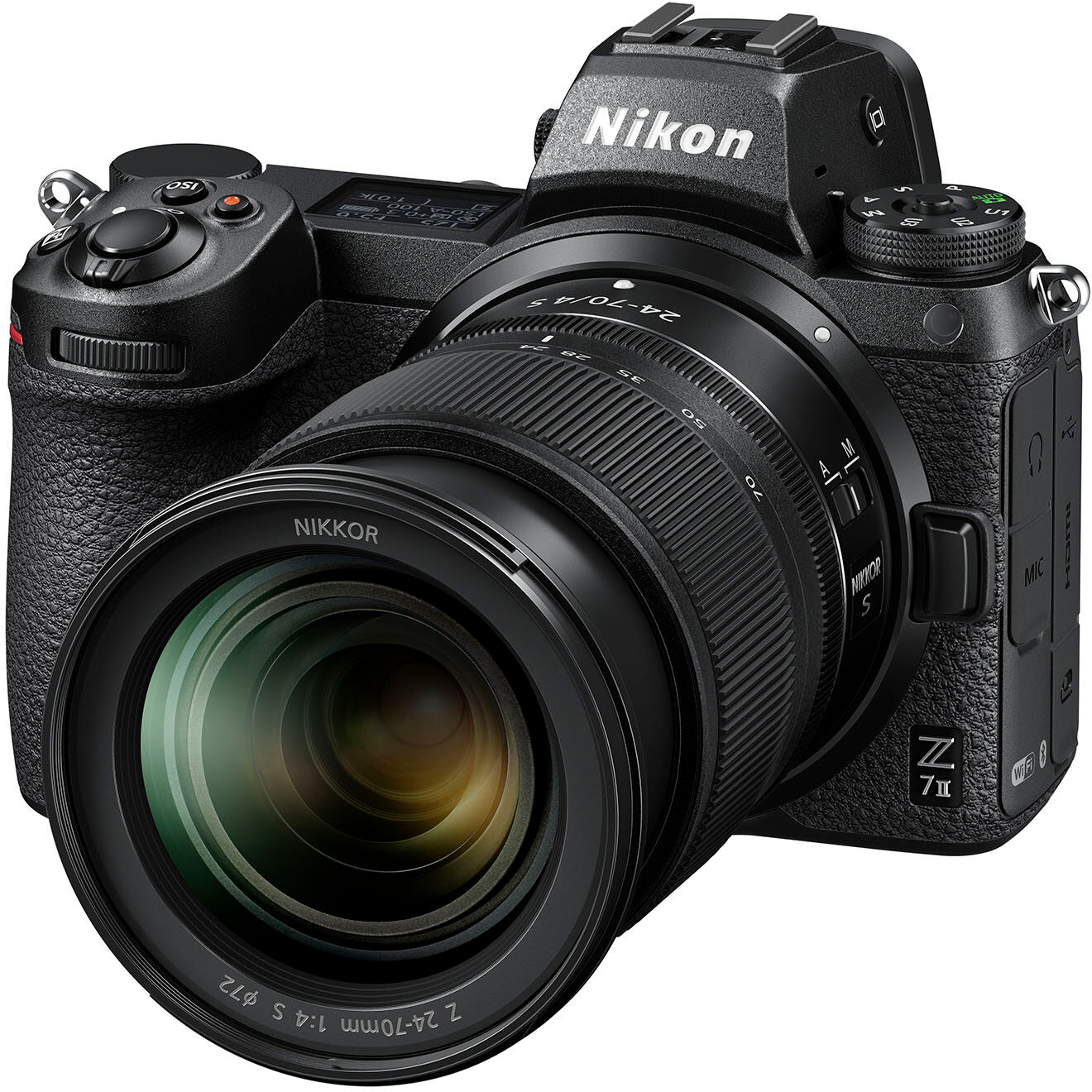 Nikon Z7 II kamerahus + Nikkor Z 24-70/4 S Nikon Z7 II kamerahus + Nikkor Z 24-70/4 S
