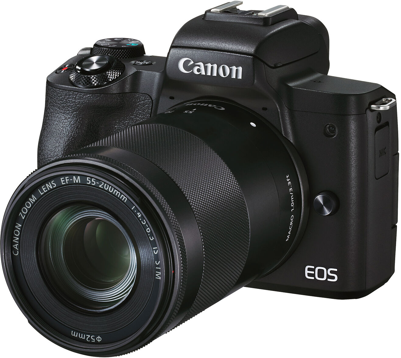 Canon EOS M50 Mark II svart kamerahus + EF-M 18-150/3,5-6,3 IS STM Canon EOS M50 Mark II svart kamerahus + EF-M 18-150/3,5-6,3 IS STM