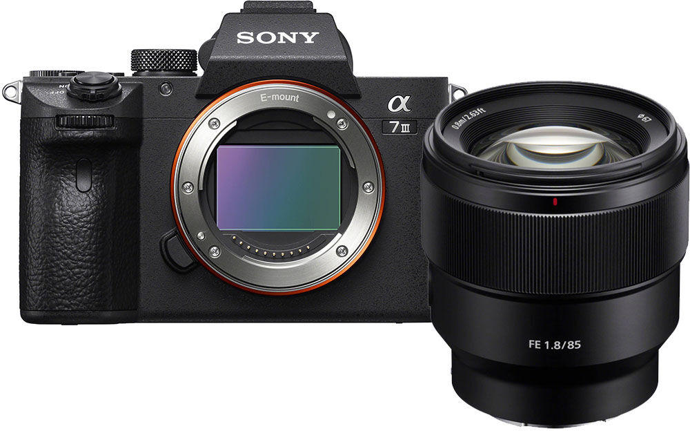Sony A7 III kamerahus + FE 85/1,8 Sony A7 III kamerahus + FE 85/1,8