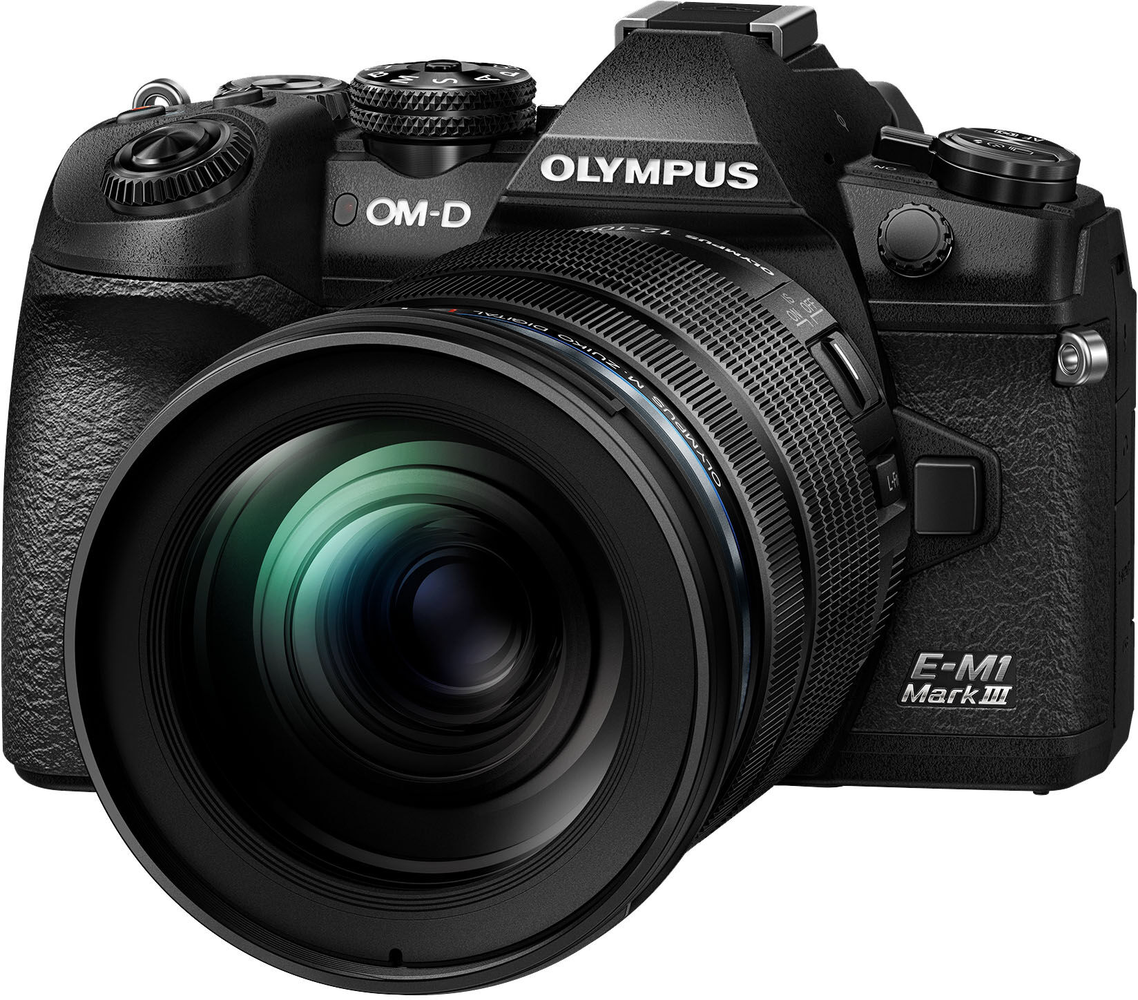 Olympus E-M1 Mark III kamerahus svart + M. Zuiko Digital ED 12-100/4,0 PRO Olympus E-M1 Mark III kamerahus svart + M. Zuiko Digital ED 12-100/4,0 PRO