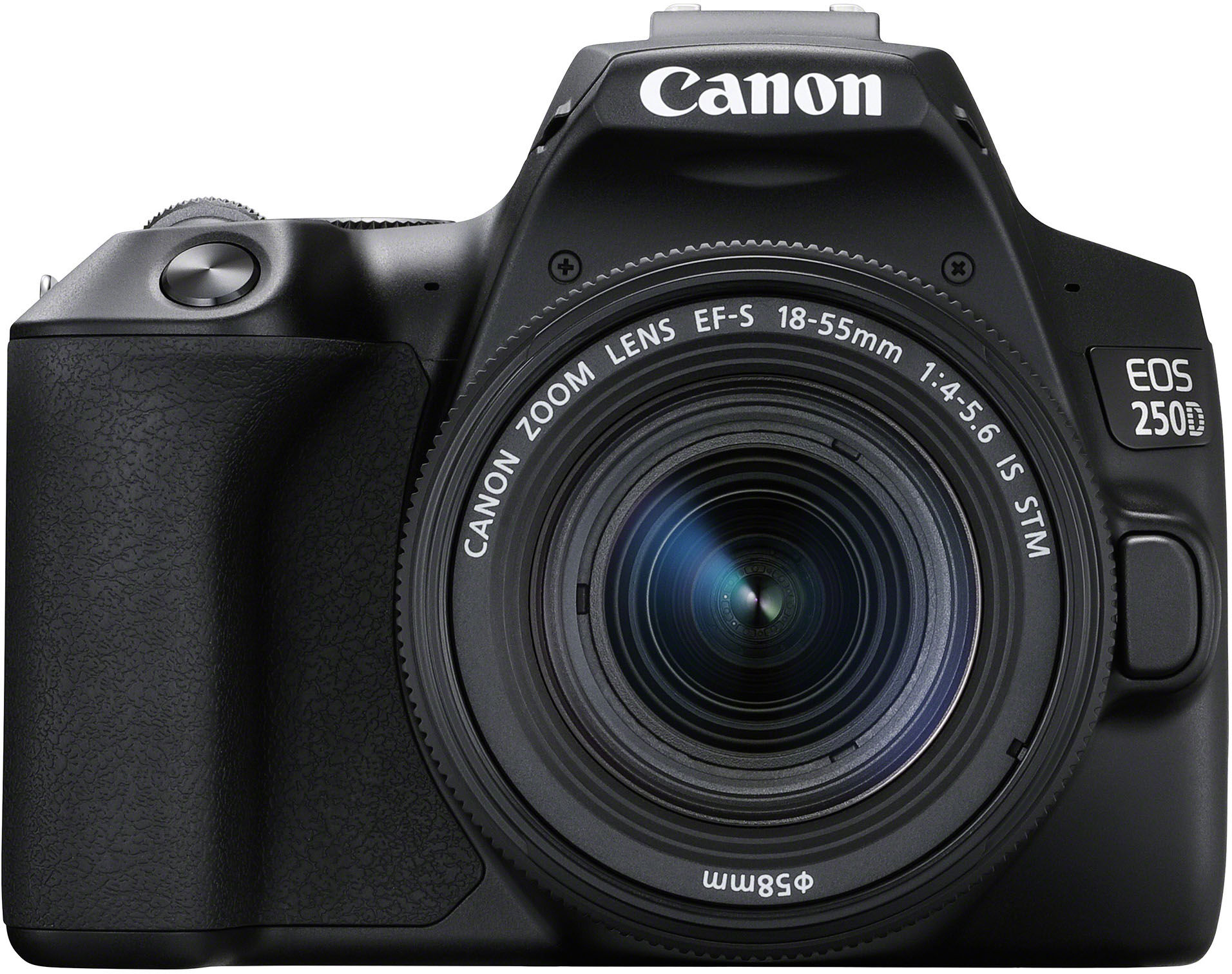 Canon EOS 250D hus, svart + EF-S 18-55/4,0-5,6 IS STM + EF 50/1,8 STM Canon EOS 250D hus, svart + EF-S 18-55/4,0-5,6 IS STM + EF 50/1,8 STM