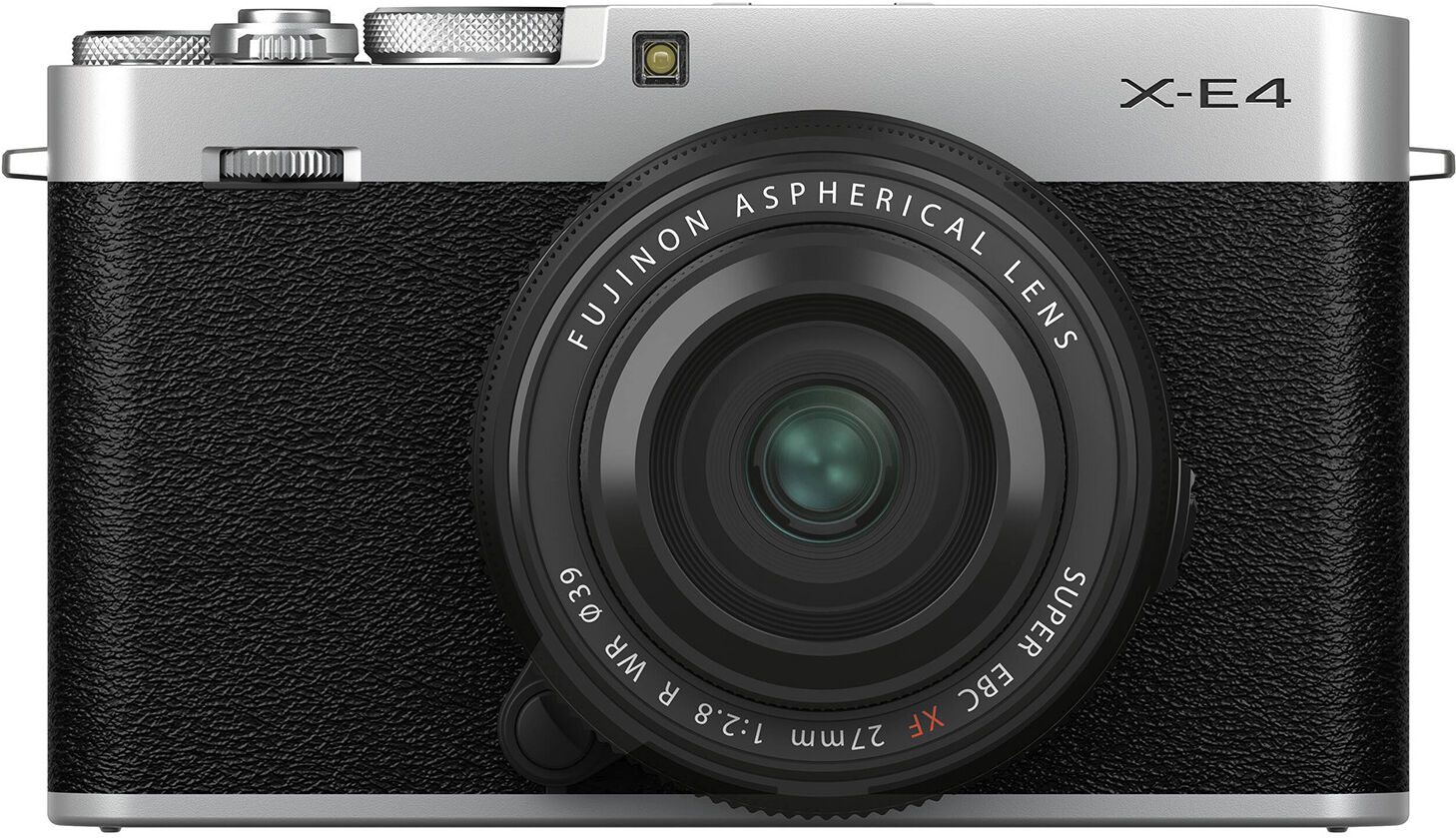 Fujifilm X-E4 silver kamerahus + XF 27/2,8 Fujifilm X-E4 silver kamerahus + XF 27/2,8