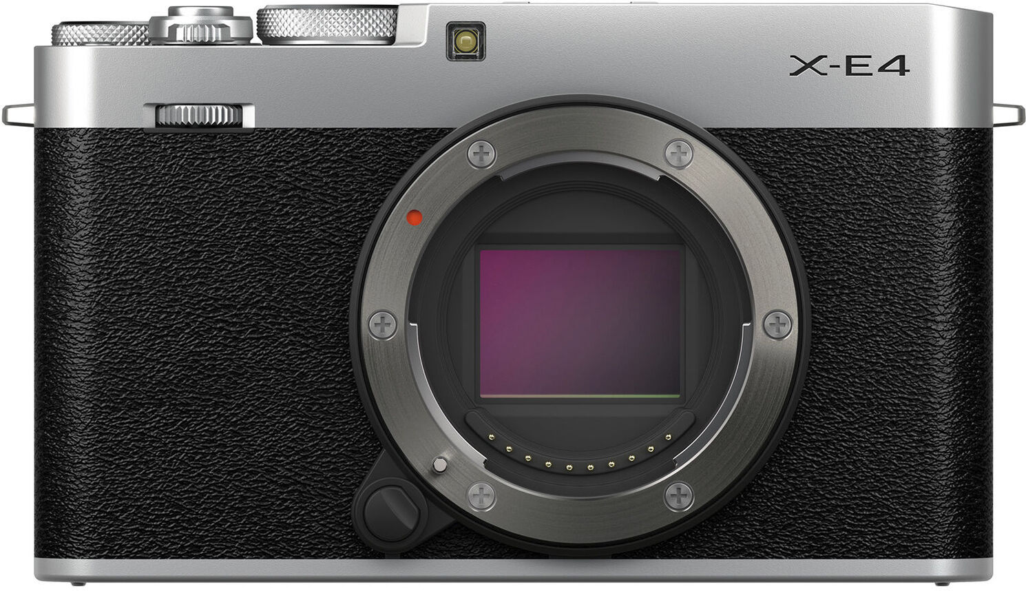 Fujifilm X-E4 silver kamerahus Fujifilm X-E4 silver kamerahus